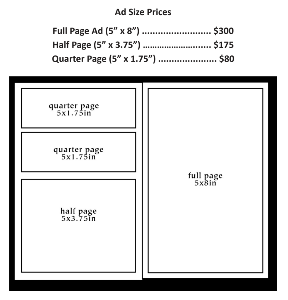 SDWC Program Ad Size Prices